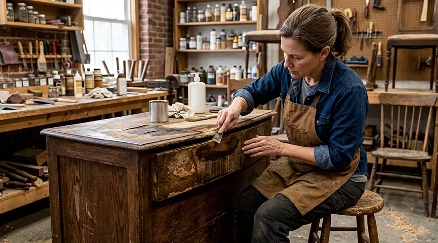 Can Water-Damaged Wood Furniture Be Restored?