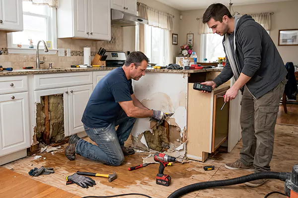 Kitchen Water Damage Repair Victorville