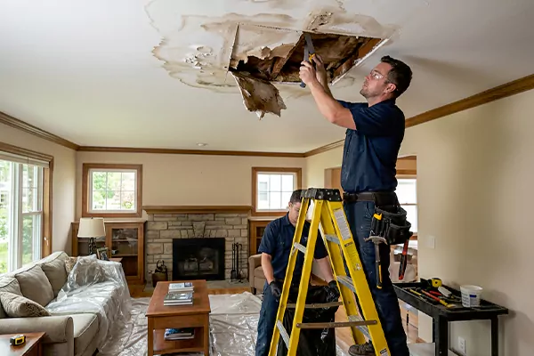 Water Damage Ceiling Repair Victorville