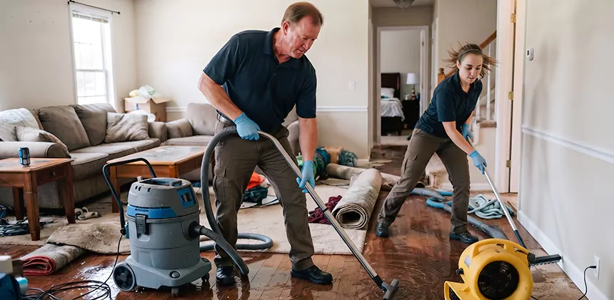 Hidden Leak Clean Up in Victorville